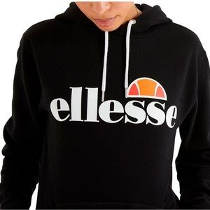 ellesse- NWT MOST COMFORTABLE Black Hoodie Sweatshirt. Size SMALL 4